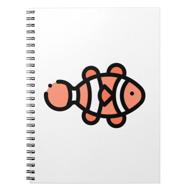 Caderno Espiral Pequeno Palhaço (Frente)