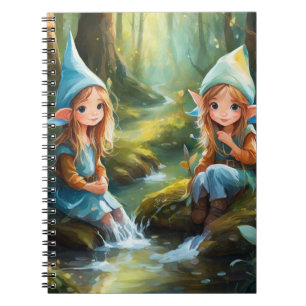 Caderno Espiral Pequeno pombo giro no rio