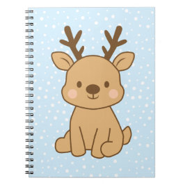 Caderno Espiral Pequeno Renas