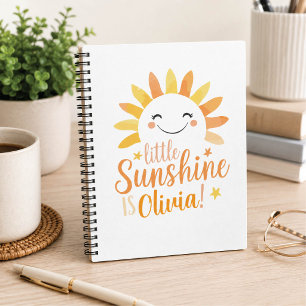 Caderno Espiral Pequeno Spiral Personalizado à Luz do Sol