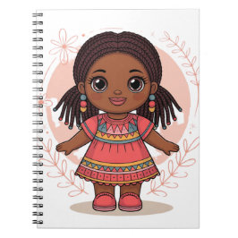 Caderno Espiral Pequenos Fios & Sonhos de Boneca
