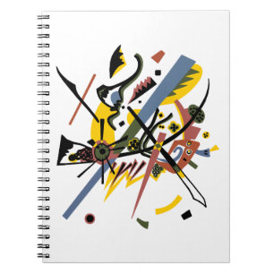 Caderno Espiral Pequenos mundos, Vassily Kandinsky em cores digita