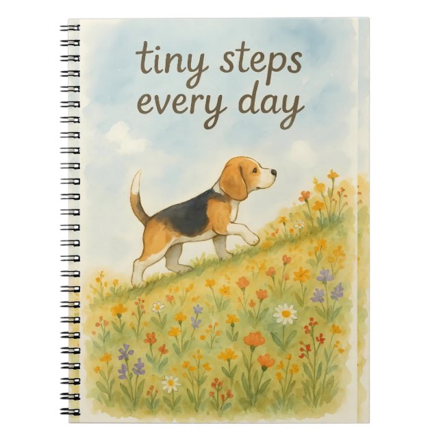 Caderno Espiral Pequenos Passos Todos os Dias (Frente)