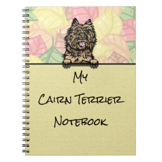 Caderno Espiral Pequim Cairn Bull Terrier notebook