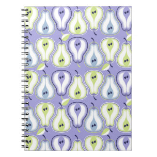 Caderno Espiral Pera retrorreflectora simples