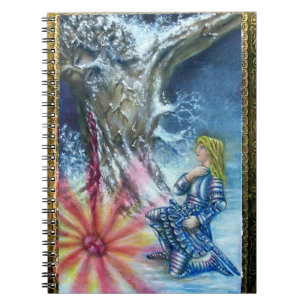 CADERNO ESPIRAL PERCEVAL AND VISION OF THE HOLY GRAIL