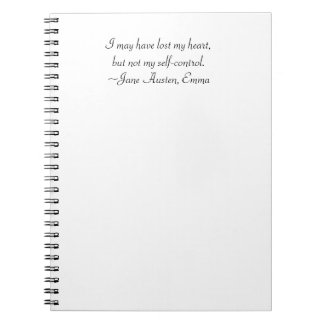 Caderno Espiral Perdi Meu Coração Austen Emma Cote