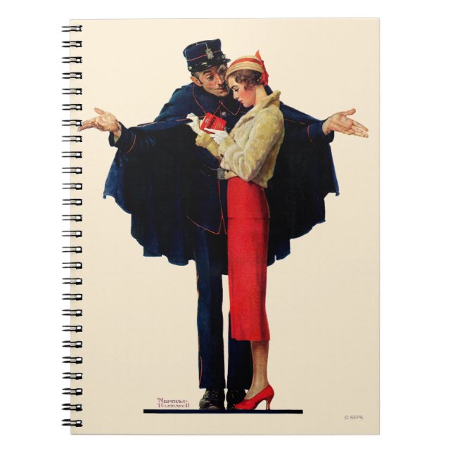 Caderno Espiral Perdido em Paris (Frente)