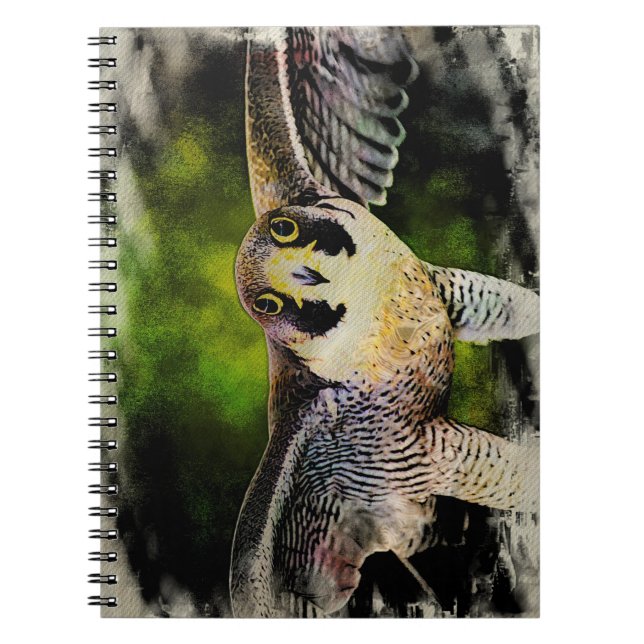 Caderno Espiral Peregrine Falcon (Frente)
