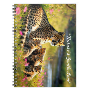 Caderno Espiral "Perfeição ao Retrato da Família Selvagem"