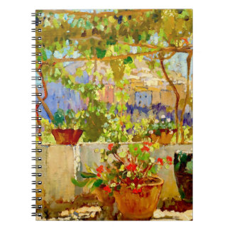 Caderno Espiral Pérgola mediterrânica por Konstantin Gorbatov