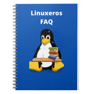 Caderno Espiral Perguntas frequentes sobre Linuxeros
