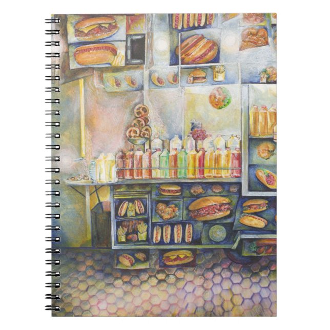 Caderno Espiral Perigosamente Próximo de Divertimento (Frente)