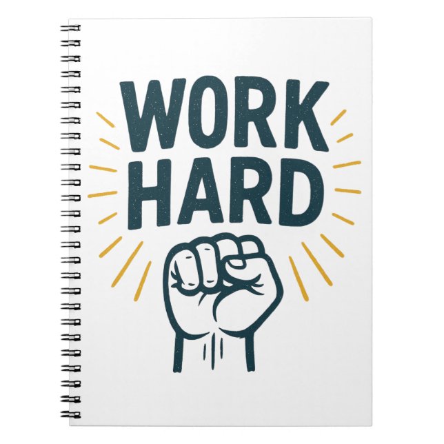 Caderno Espiral Perseguição implacável da grandeza (Frente)