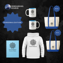 Personalidade de Mandala Minimalista de Equilíbrio