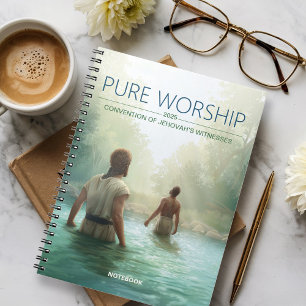 Caderno Espiral Personalização da JW da Convenção de 2025 do Culto
