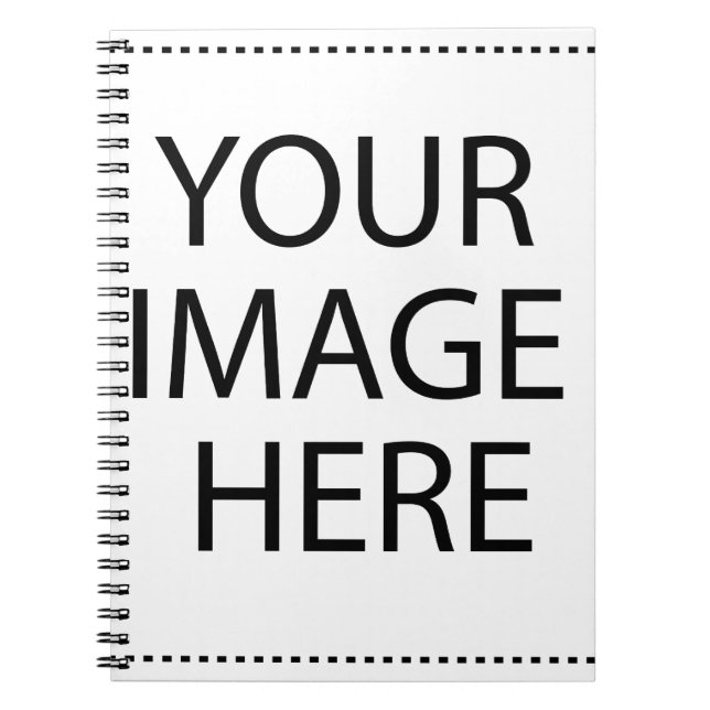 Caderno Espiral Personalizada Personalizada Sua Própria Foto (Frente)
