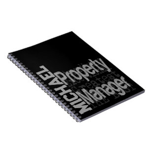 Caderno Espiral PERSONALIZADO Extraordinário do Gerenciador de Pro