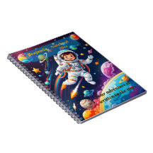 Caderno Espiral Personalizado para Crianças – Tema