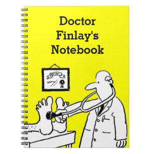 Caderno Espiral Personalizado para Profissionais Médicos