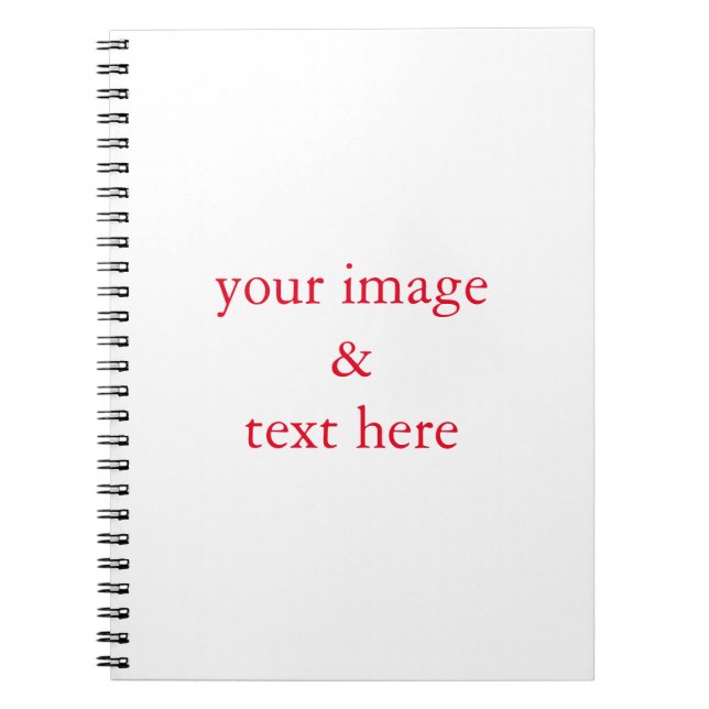 Caderno Espiral Personalizado Personalizado (Frente)