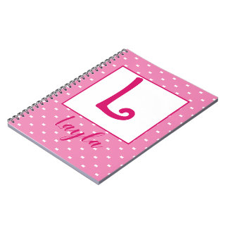 Caderno Espiral Personalizado por Nome / Inicial