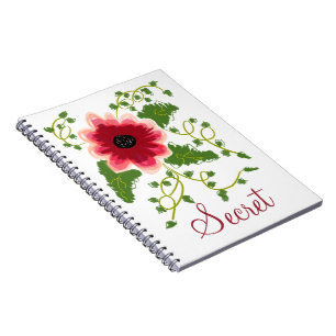 Caderno Espiral Personalizar Este Notebook Secreto
