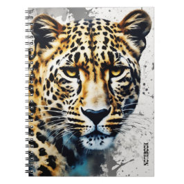 Caderno Espiral PERSONALIZAR Leopardo | Diário de Notas