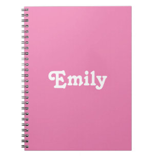 Caderno Espiral personalizar o nome - notebook