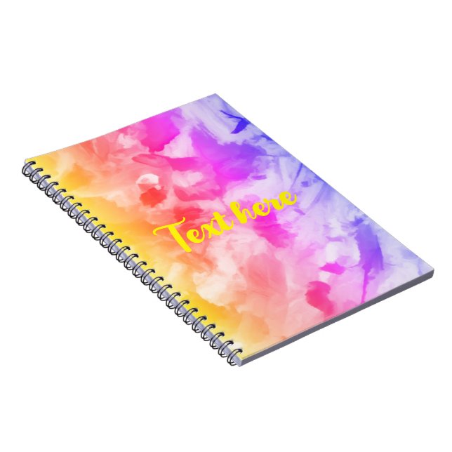 Caderno Espiral Personalizar o notebook fotográfico espiral multic (Lado Direito)