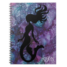 Caderno Espiral Personalizar o notebook "Inkblogues/Sereia"