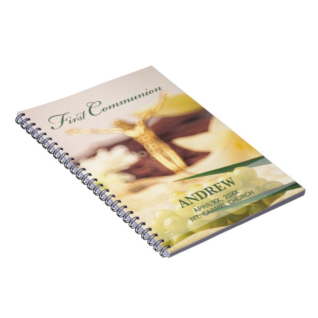 Caderno Espiral Personalizar, Primeiro Parabéns Comunitários (Lado Direito)