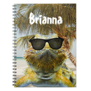 Caderno Espiral Personalize o Summer Beach Fund