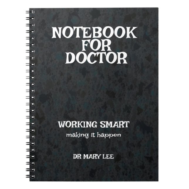 Caderno Espiral Personalized Doctor (Frente)