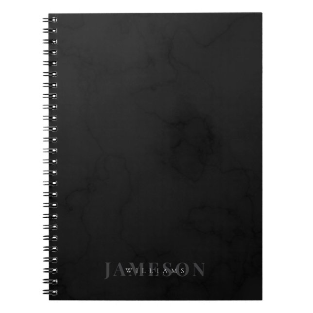 Caderno Espiral Personalized Modern Name | Graduate Gift (Frente)