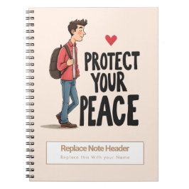 Caderno Espiral Personalized Motivational Notebook