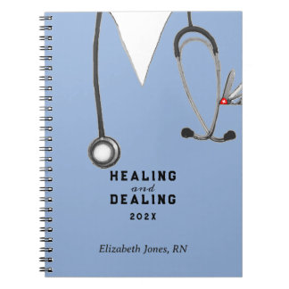 Caderno Espiral Personalized Nurse Gift Ideas
