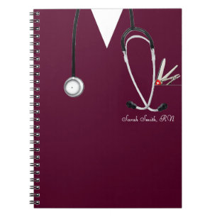 Caderno Espiral Personalized Nurse Gift Ideas
