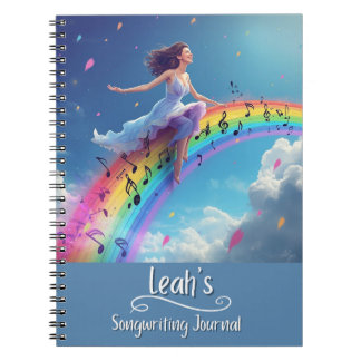 Caderno Espiral PERSONALIZED Songwriting Journal, Spiral Bound