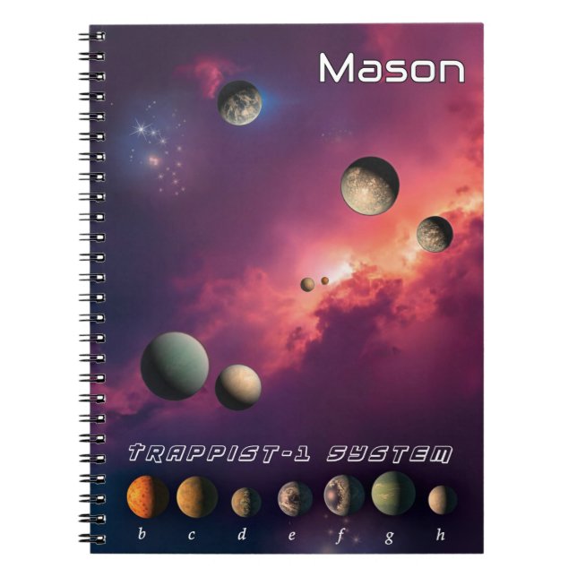 Caderno Espiral Personalized Space (Frente)