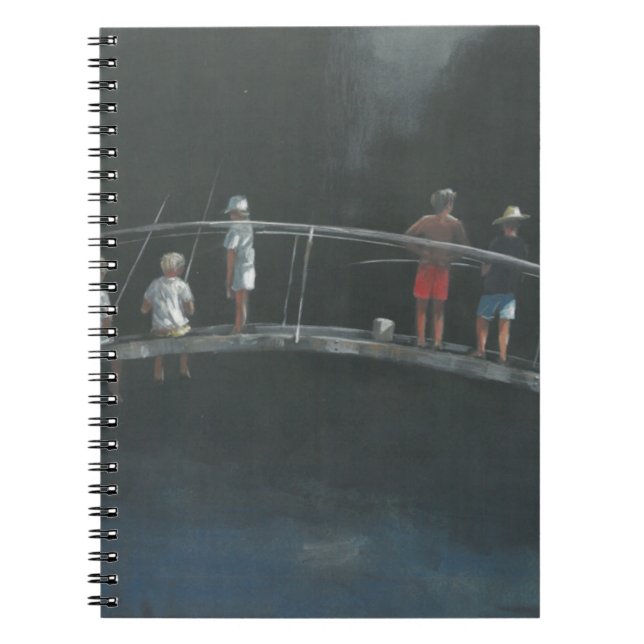 Caderno Espiral Pesca das crianças (Frente)