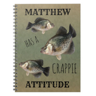 Caderno Espiral Pesca de atitude