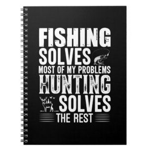 Caderno Espiral Pesca De Peixe Resolve A Maioria Dos Meus Problema