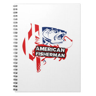 Caderno Espiral pescador americano