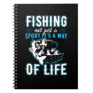 Caderno Espiral Pescar É Um Modo De Vida