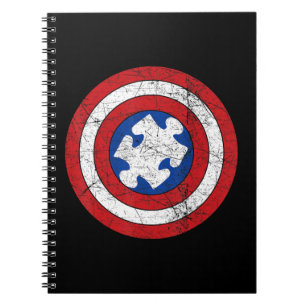 Caderno Espiral Pessoas que se identificam no espectro do autismo 