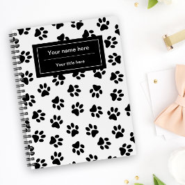 Caderno Espiral Pestores, Patas Cachorros, Patas De Gato, Patas Ne
