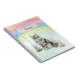 Caderno Espiral Pet de Gato de Maine Coon
