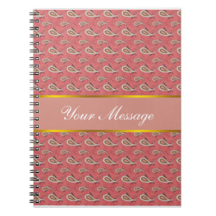 Caderno Espiral Petal Paisley de Foxglove