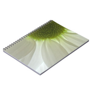 Caderno Espiral Pétalas da margarida branca
